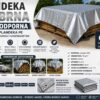 PLANDEKA 6x8m SREBRNA 110g/m2
