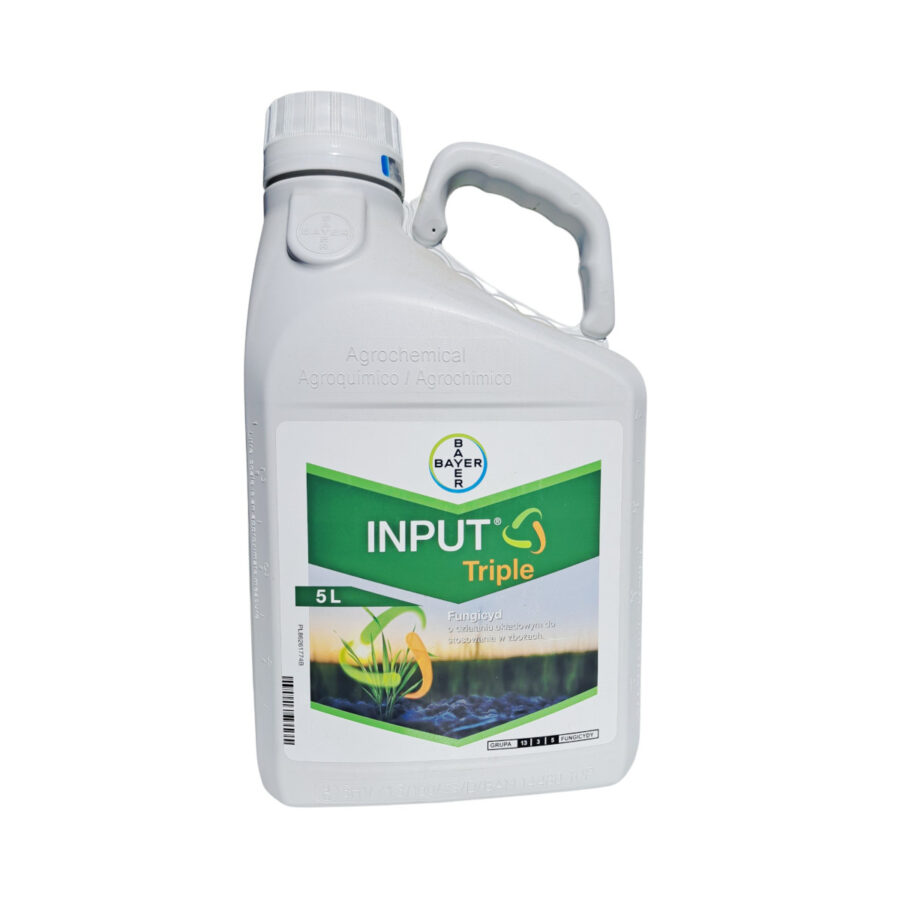 02974 Input Triple 400 EC 5l Bayer (Proquinazyd,Protiokonazol,Spiroksamina,T1,Zboża)