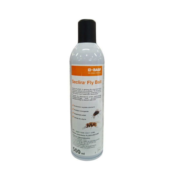 Seclira Fly Bait 250 ml – aerozolowa przynęta owadobójcza na muchy od BASF