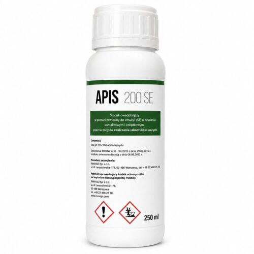 APIS 200 SE 250ml (Acetamipryd,Owadobójczy,Różne uprawy)