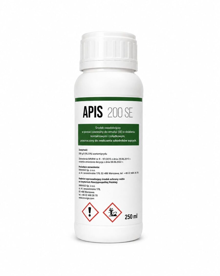Apis 250ml APIS 200 SE 250ml (Acetamipryd,Owadobójczy,Różne uprawy)
