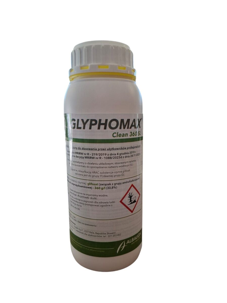 Glyphomax Clean 1l GLYPHOMAX CLEAN 360 SL 1L (Glifosat)