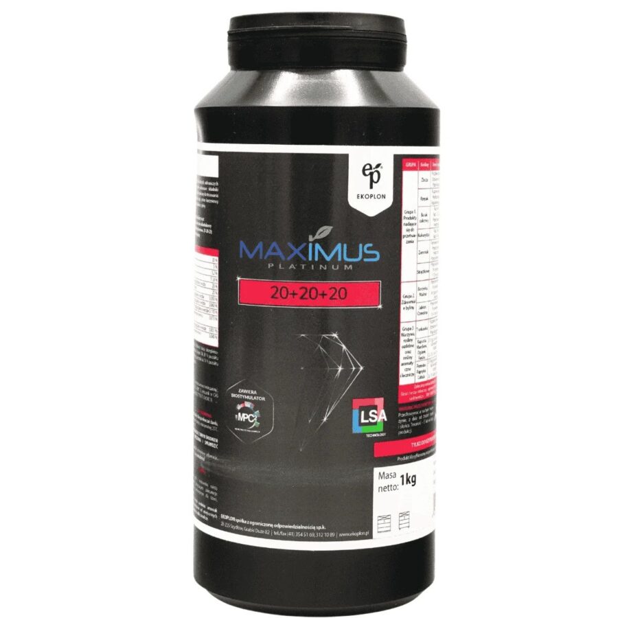Maximus platinum 20-20-20 1kg MAXIMUS PLATINUM 20-20-20 1kg