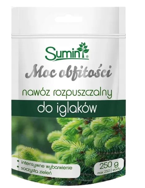 Moc obfitości Nawóz do iglaków 250 Sumin