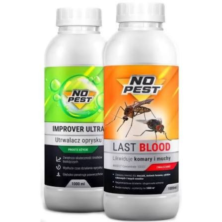 No pest LAST BLOOD 1L+UTRWALACZ 1L LAST BLOOD 1l + UTRWALCZ 1l NO PEST ZESTAW