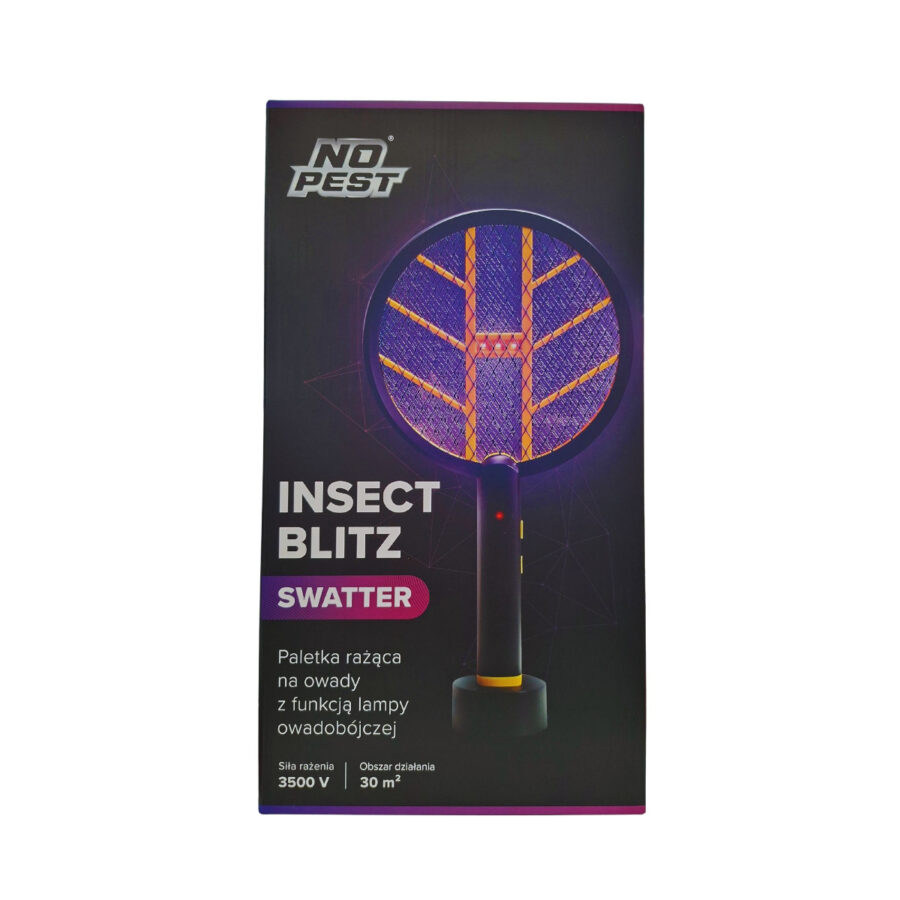 ŁAPKA OWADOBÓJCZA INSECT SWATTER 4135 ELEKTRYCZNA ŁAPKA OWADOBÓJCZA INSECT SWATTER 4135 ELEKTRYCZNA