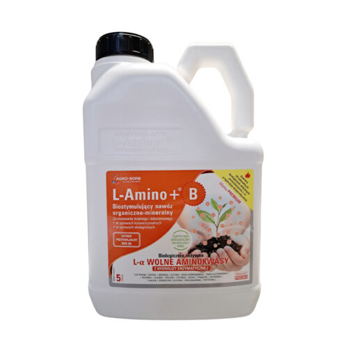 Prywatne: AGRO-SORB L-AMINO+B 5L Prywatne: AGRO-SORB L-AMINO+B 5L