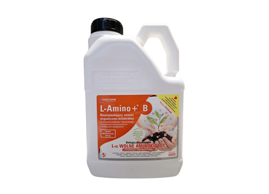 Prywatne: AGRO-SORB L-AMINO+B 5L Prywatne: AGRO-SORB L-AMINO+B 5L
