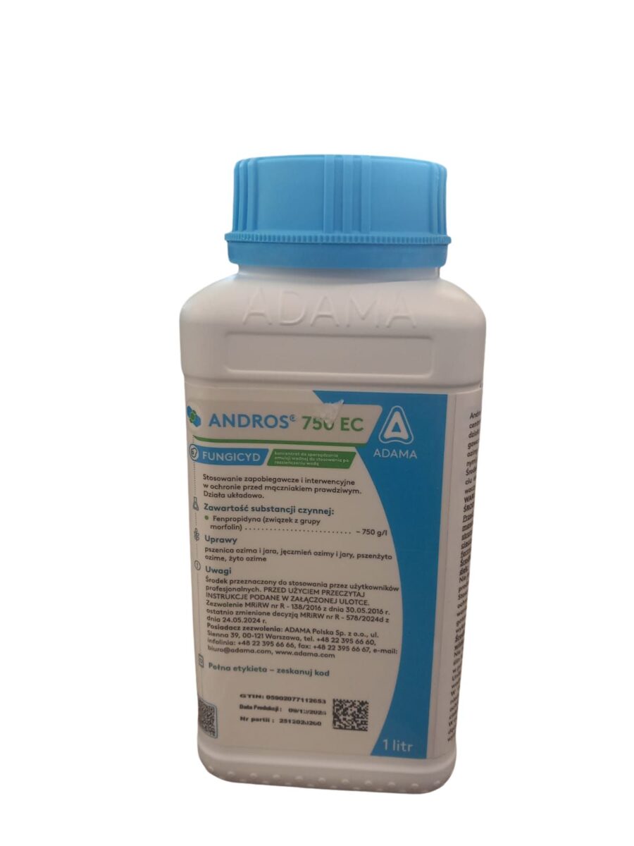 Prywatne: ANDROS 750 EC 1 L Prywatne: ANDROS 750 EC 1 L