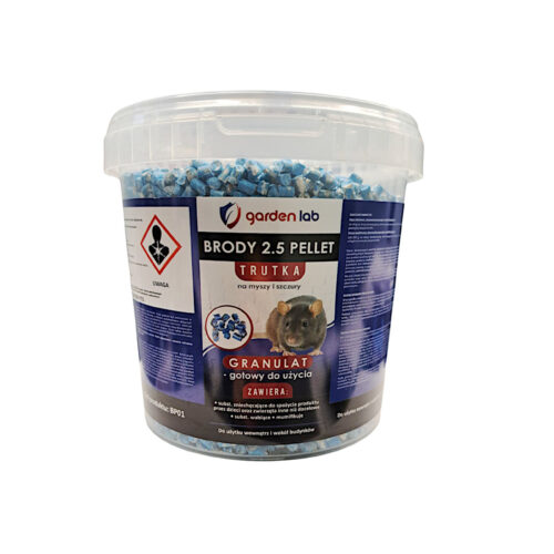 TRUTKA BRODY PELLET NIEBIESKA BP01 1KG WIADRO