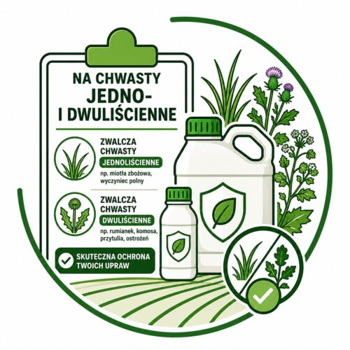 Ikonka na chwasty jedno i dwuliścienne ADENGO 315 SC 0,5L (Herbicyd,Doglebowo i nalistnie,Kukurydza)