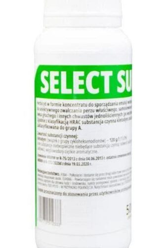 Select super 0,5l SELECT SUPER 120 EC 0,5L (Herbicyd,Jednoliścienne,Kletodym)